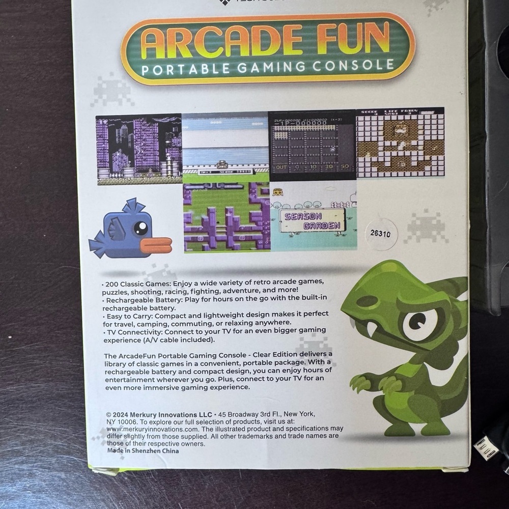 New Arcade Fun Portable Gaming Console - Picture 2 of 8
